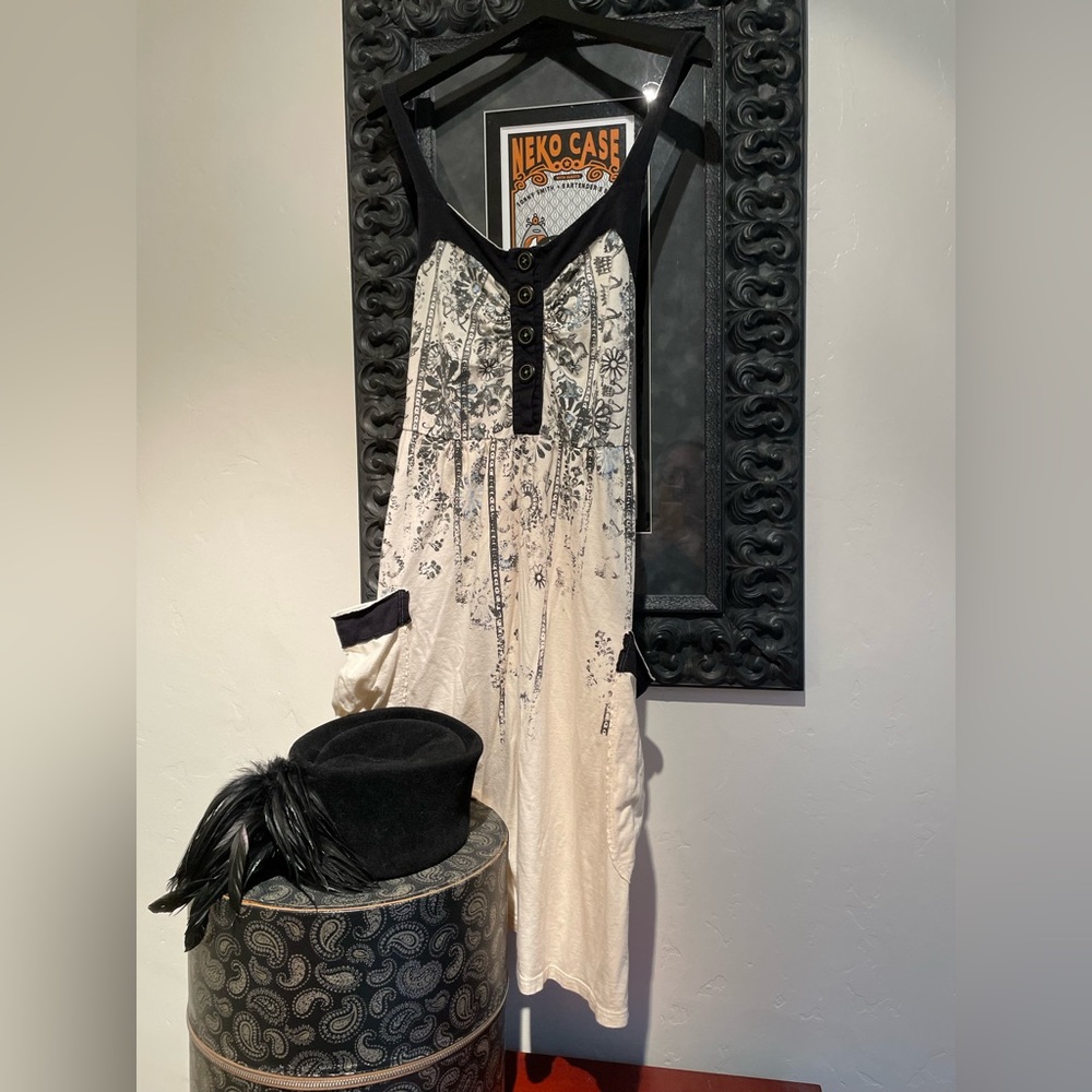 Anthropologie Scrapbook Sun Dress Size L